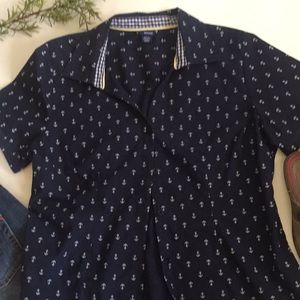 nautical shirt by Basic Editions